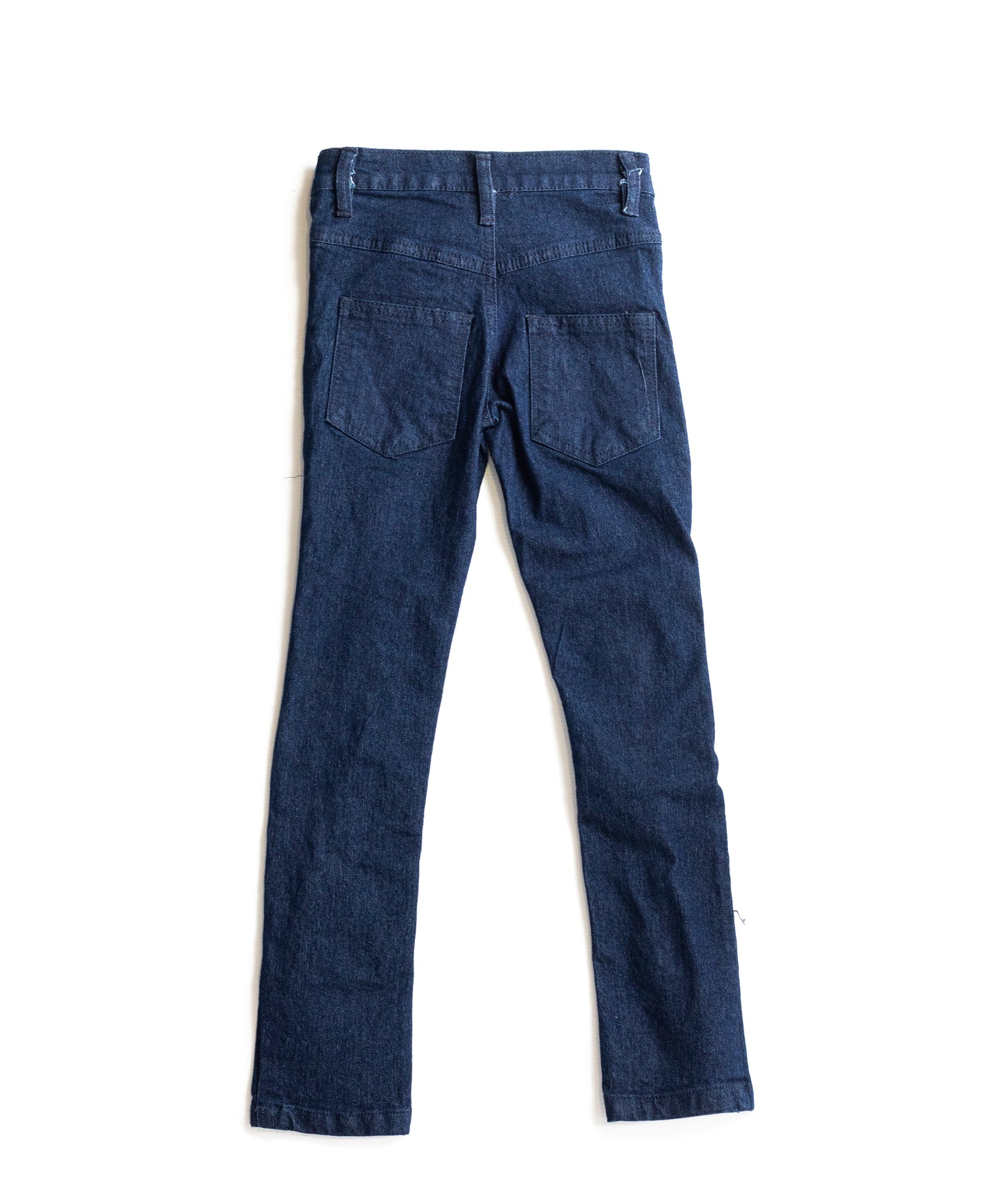 Big Boys 5 Pocket Skinny Fit Jeans with Patch - Indigo (BB107)
