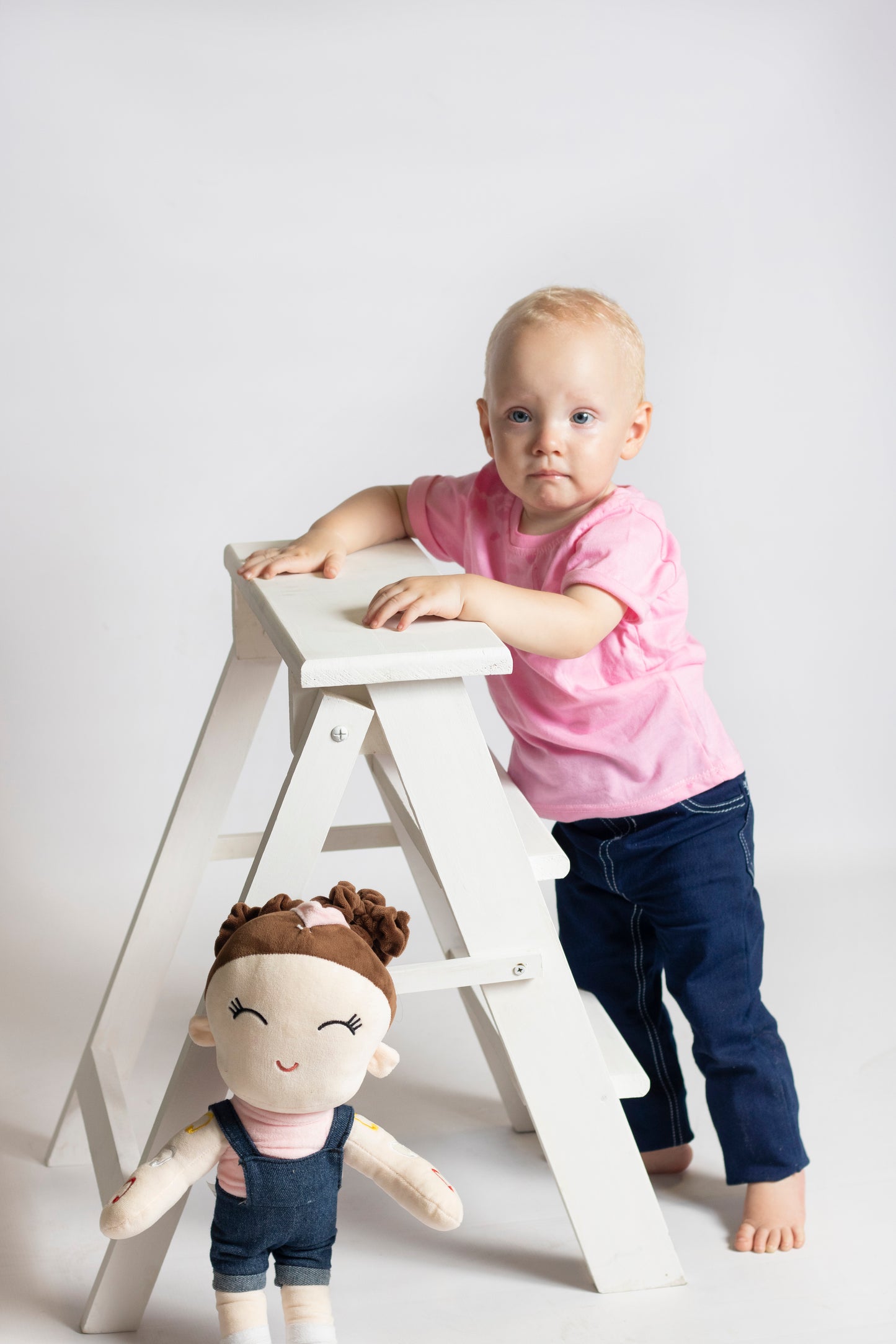 Little Girls Jeggings - Garment Wash (DK154)