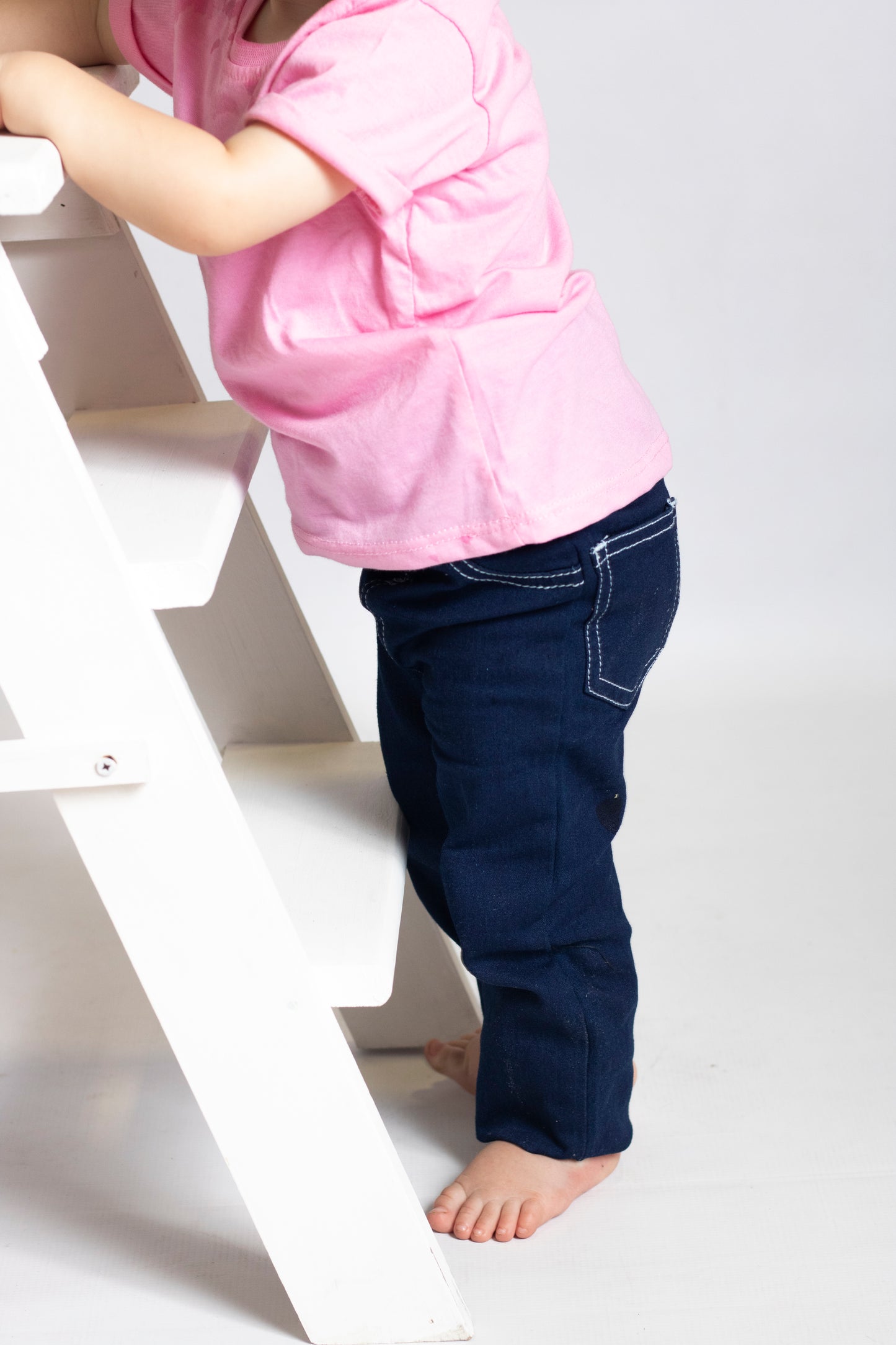 Little Girls Jeggings - Garment Wash (DK154)