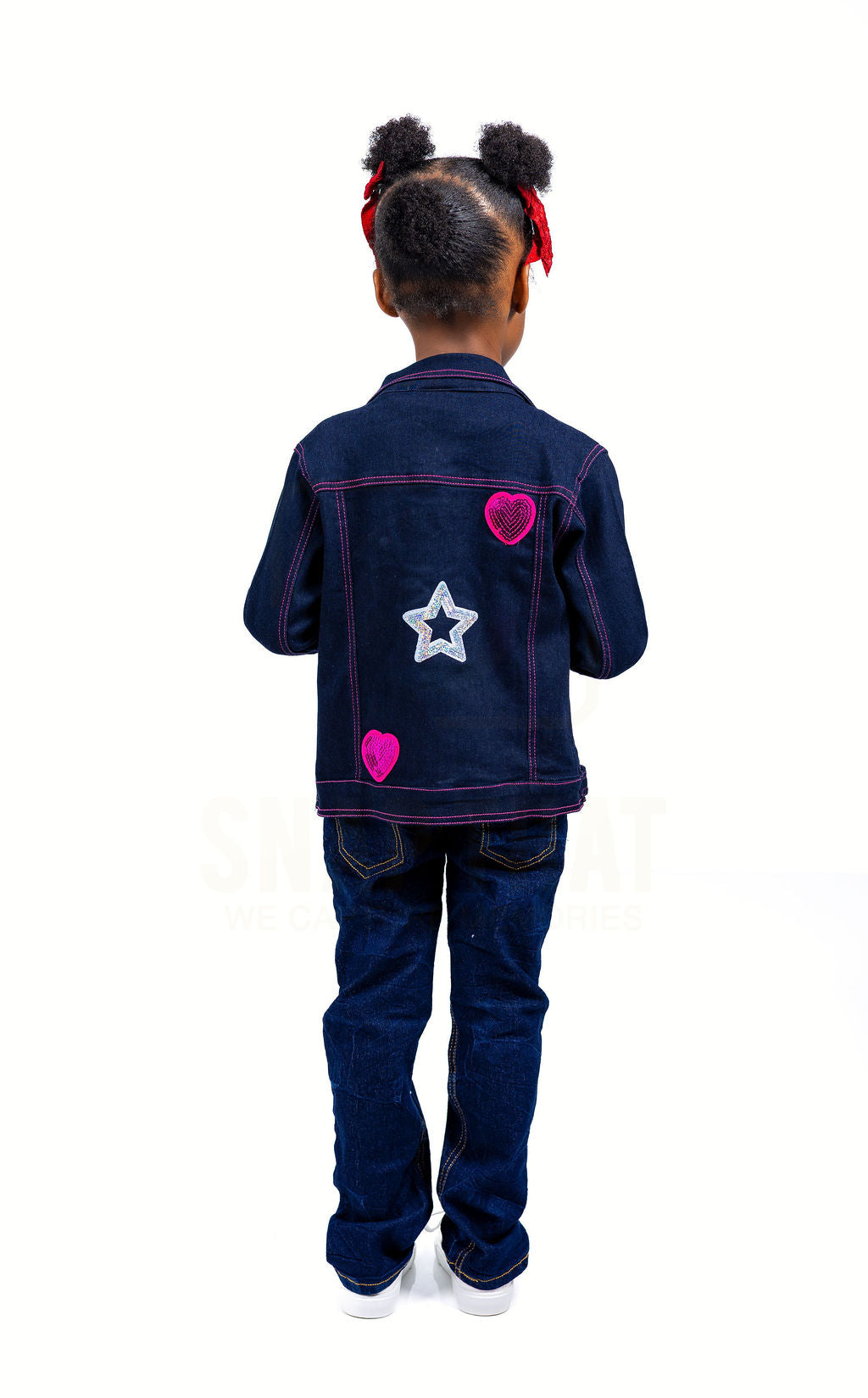 Little Girls Denim Jackets - Indigo (DK195)