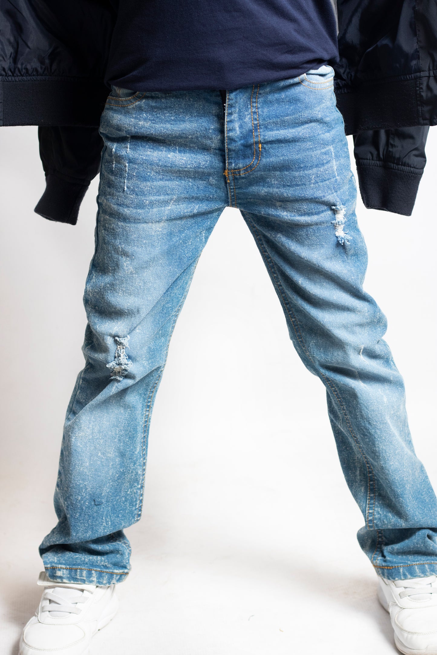 Big Boys 5 Pocket Straight Leg Jeans (DM129)