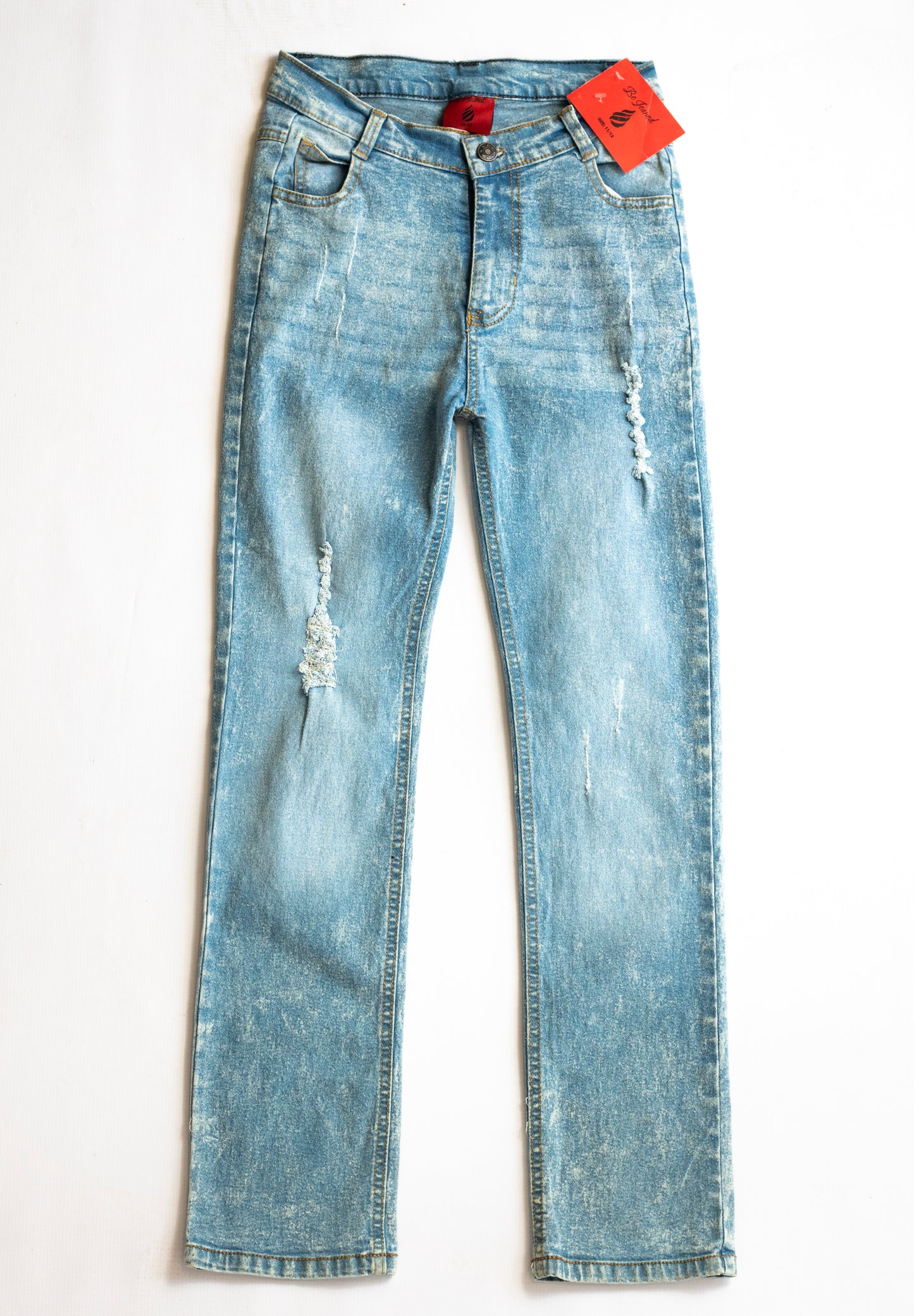 Big Boys 5 Pocket Straight Leg Jeans (DM129)