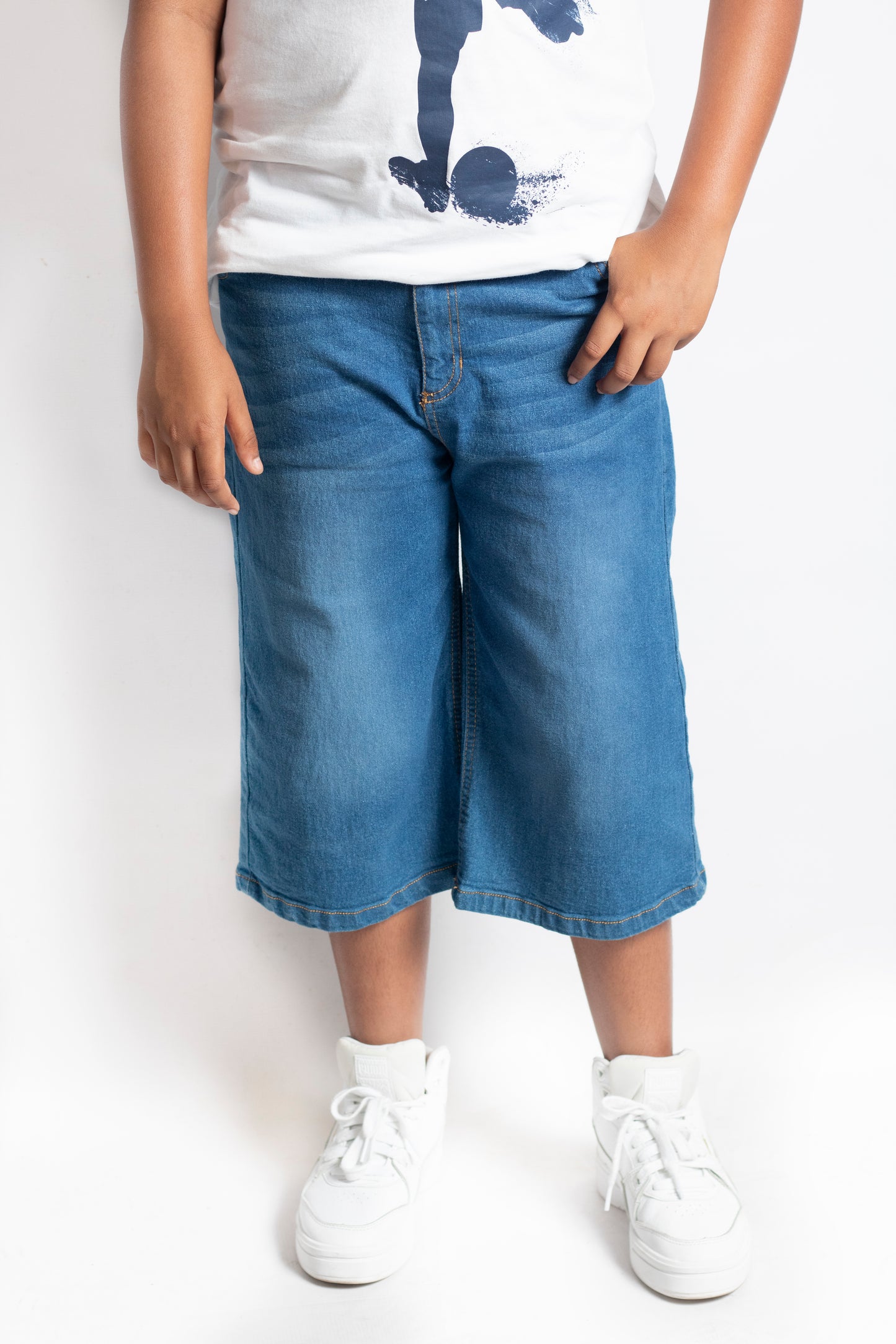 Big Boys Loose Fit Denim Shorts (DP162)