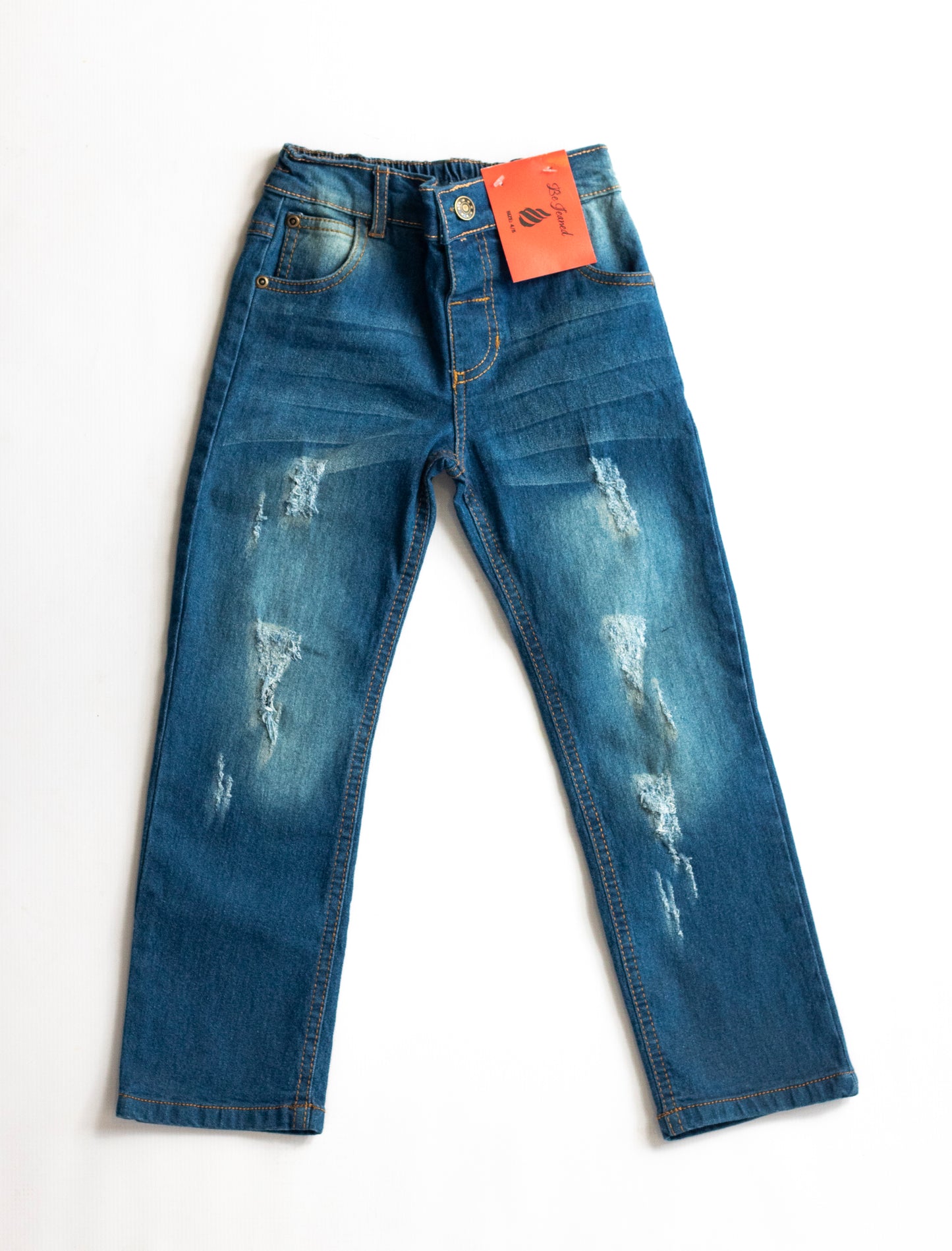 Little Boys 5 Pocket Straight Leg Jeans (DP173)