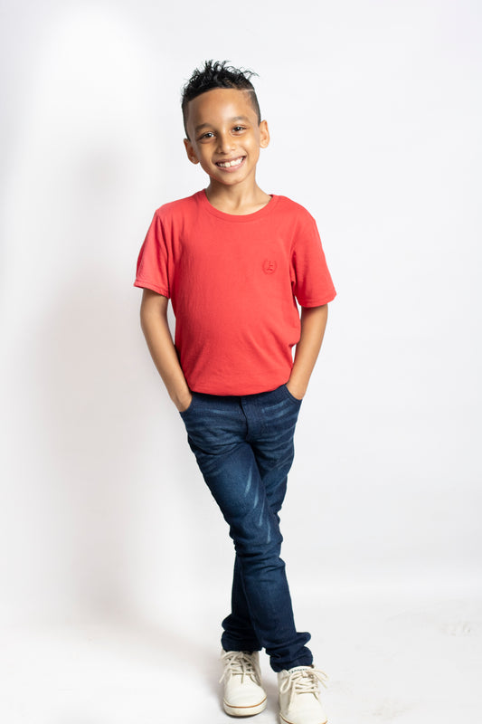 Big Boys 5 Pocket Skinny Fit Jeans (DK131)
