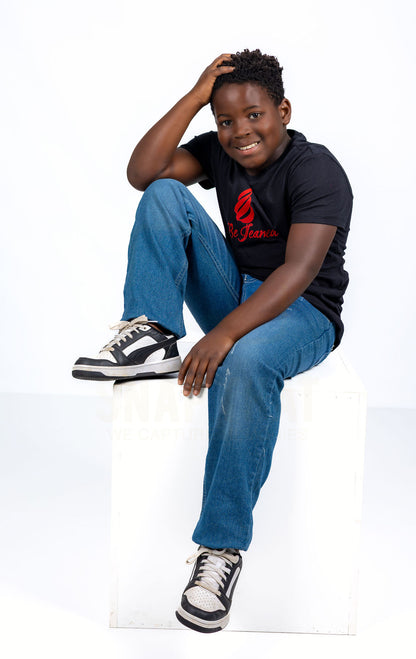 Big Boys 5 Pocket Regular Fit Jeans (DK132) - Original Price R200.10