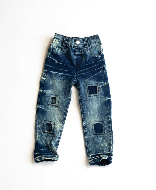 Little Boys 5 Pocket Skinny Fit Jeans (DK133)