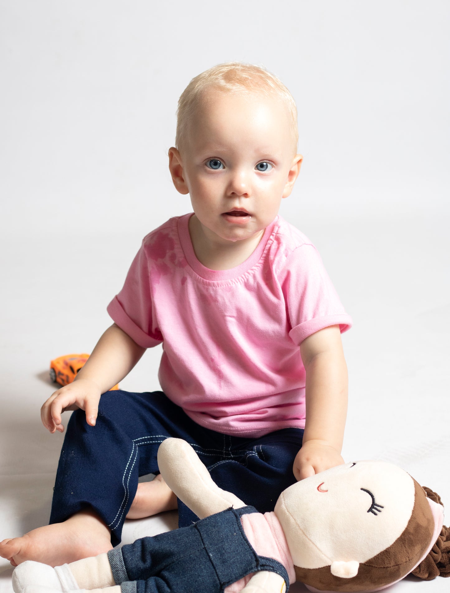 Little Girls Jeggings - Garment Wash (DK154)