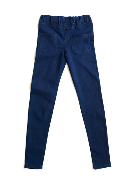 Big Girls Jeggings - Garment Wash (DK155)