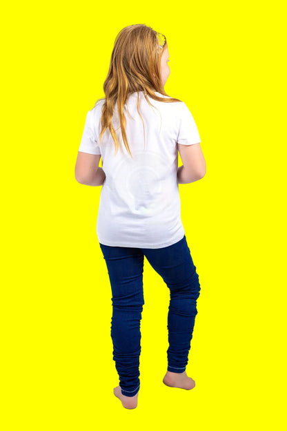 Big Girls 5 Pocket Skinny Jeans with Rouched Bottom - Dark Indigo (DK156) - Original Price R172.50