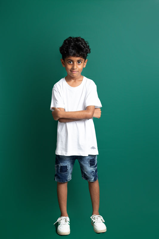 Little Boys Denim Shorts (DM125)
