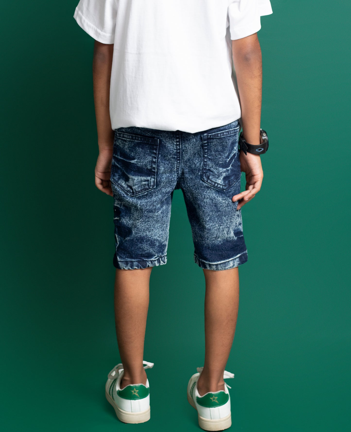 Little Boys Denim Shorts (DM125)