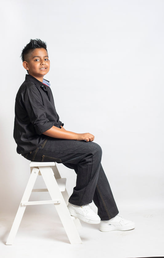 Big Boys Loose Fit Jeans (DM128)