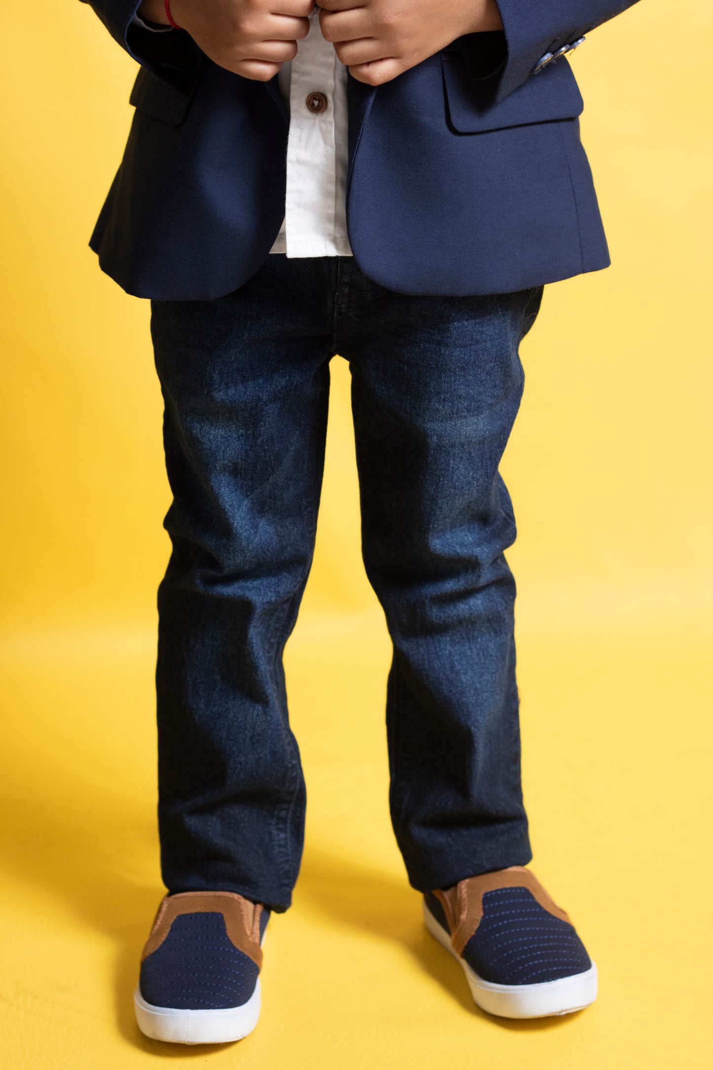 Little Boys 5 Pocket Skinny Fit Jeans (DM132)