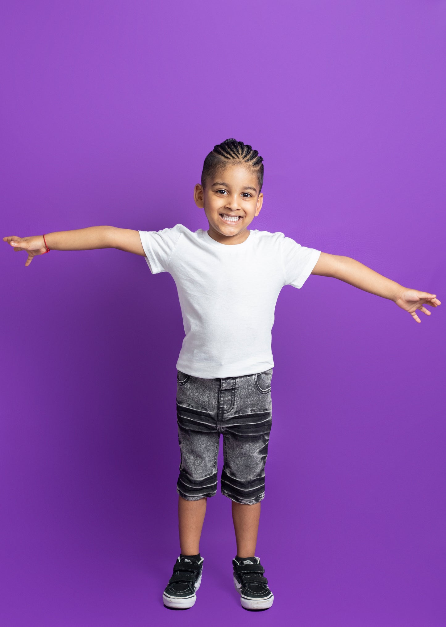 Little Boys 5 Pocket Skinny Fit Denim Shorts (DP154)