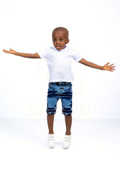 Little Boys 5 Pocket Denim Shorts (DP155)  - Original Price R148.35