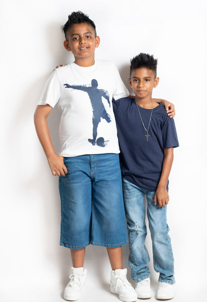Big Boys Loose Fit Denim Shorts (DP162)