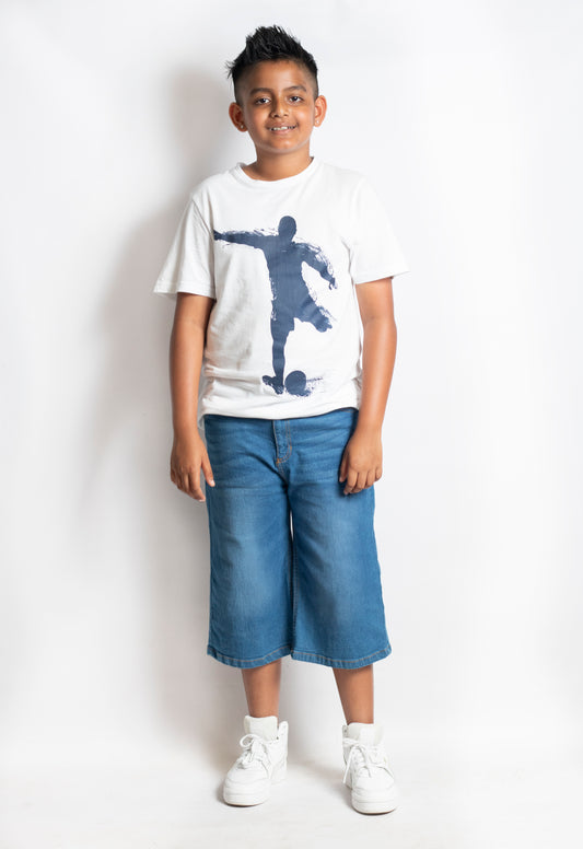 Big Boys Loose Fit Denim Shorts (DP162)