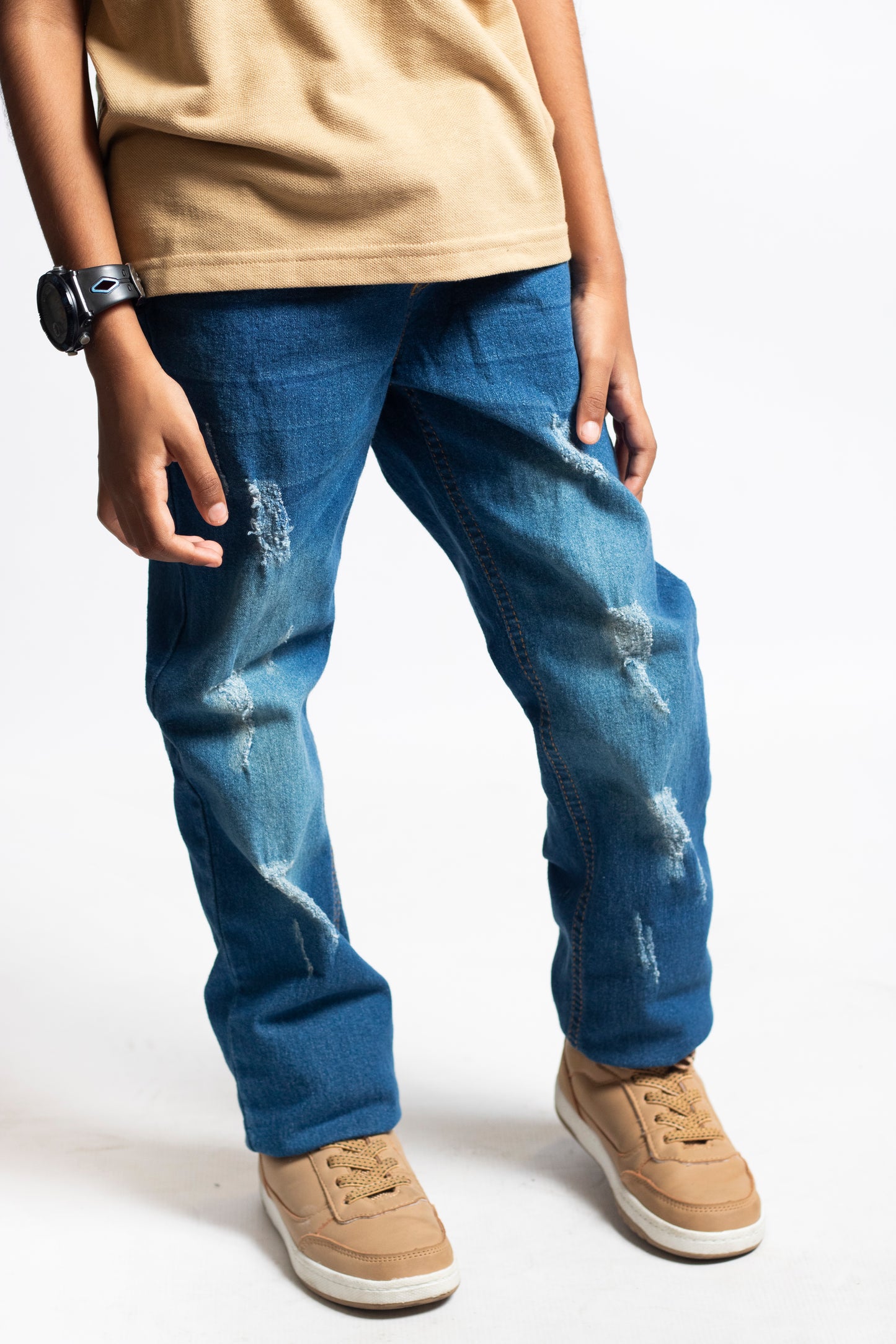 Little Boys 5 Pocket Straight Leg Jeans (DP173)