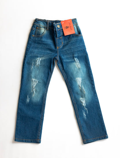 Little Boys 5 Pocket Straight Leg Jeans (DP173)