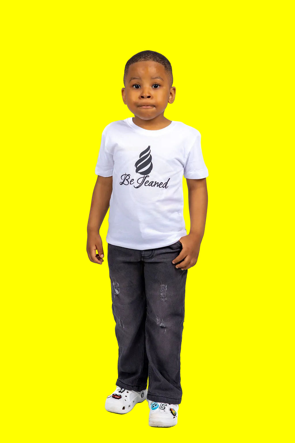 Little Boys 5 Pocket Straight Fit Jeans - Grey Wash with Scratches (PB103) -  - Original Price R138