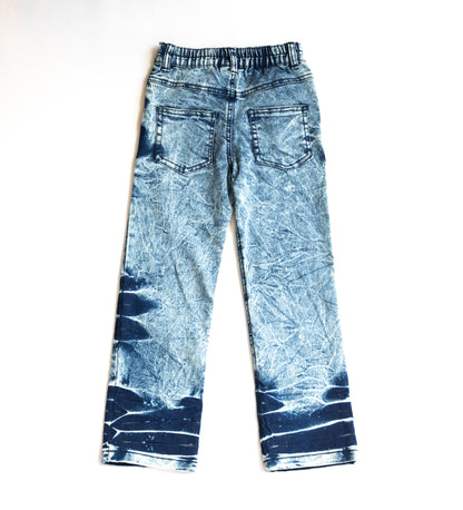 Little Boys 5 Pocket Skinny Fit Jeans - Snow Wash (PB104)