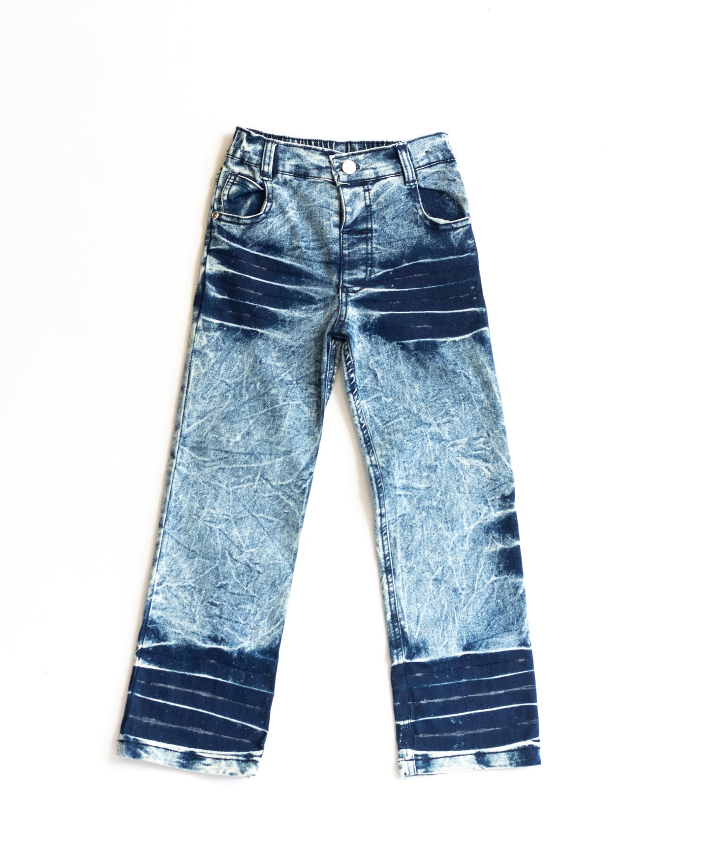 Little Boys 5 Pocket Skinny Fit Jeans - Snow Wash (PB104)