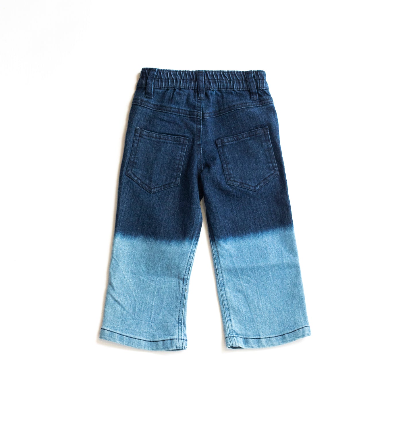 Little Boys 5 Pocket Straight Fit Jeans - Garment Wash with Bleach Legs (PB106)